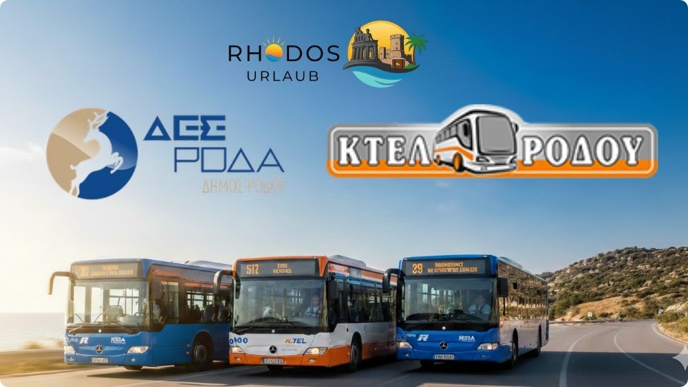 Buslinien Rhodos 