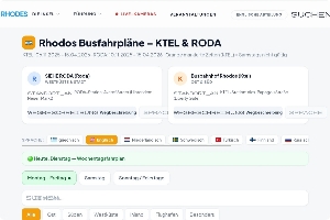 Busfahrpla Rhodos 2026
